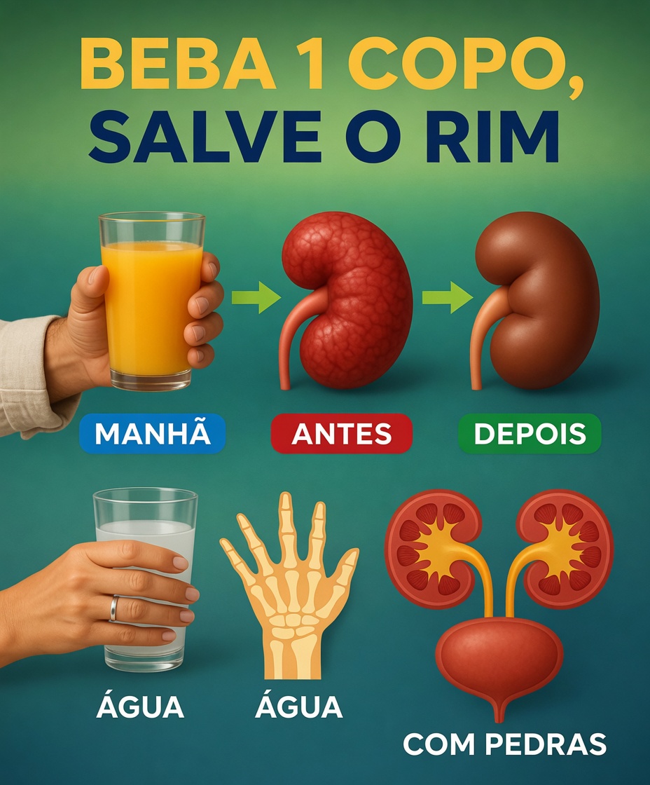 Apenas 1 xícara por dia e seus rins começarão a se recuperar