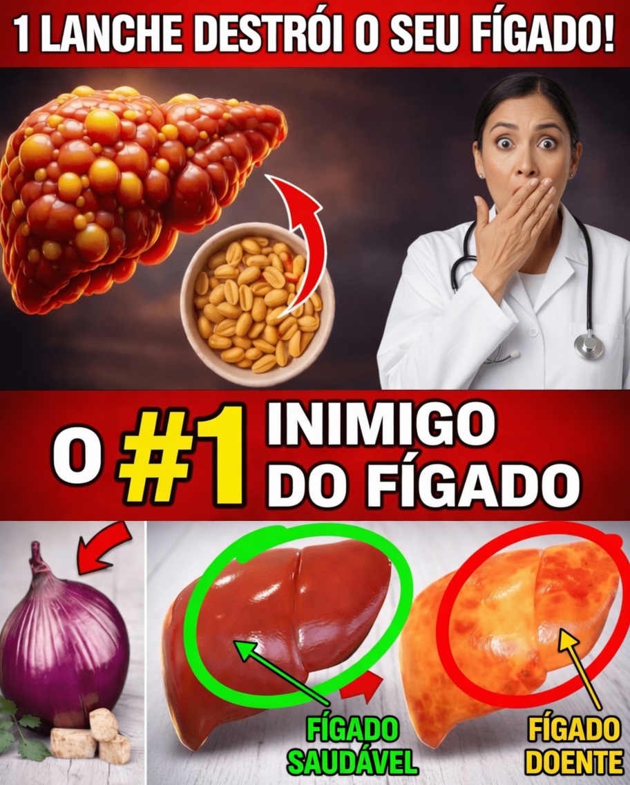 REVELADO! Este alimento DESTRÓI o seu FÍGADO (e você não faz ideia)! O inimigo nº 1 do fígado gorduroso