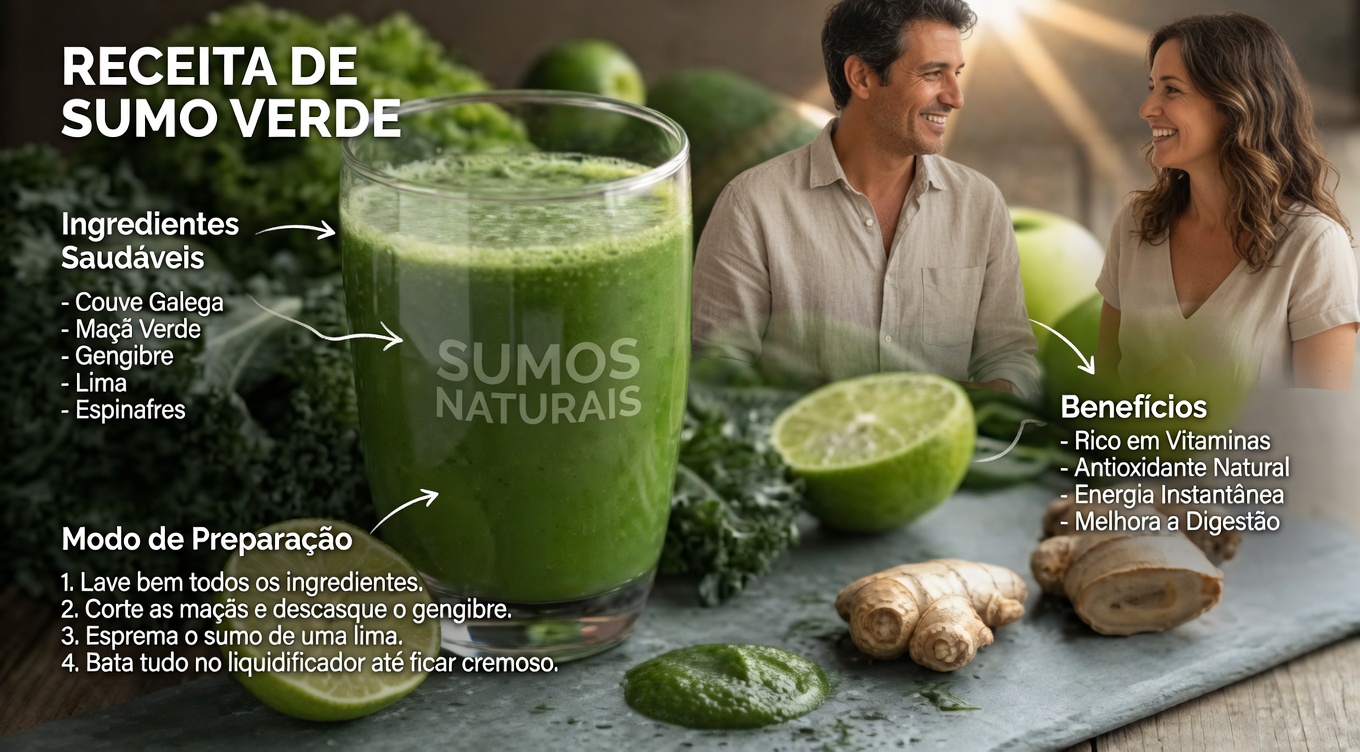 Refresque o seu dia com suco verde de aipo, salsa e limão (um caminho simples para se sentir mais leve)
