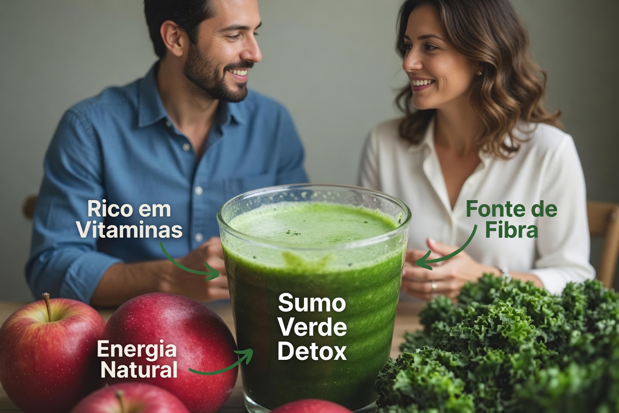 Refresque o seu dia com suco verde de aipo, salsa e limão (um caminho simples para se sentir mais leve)