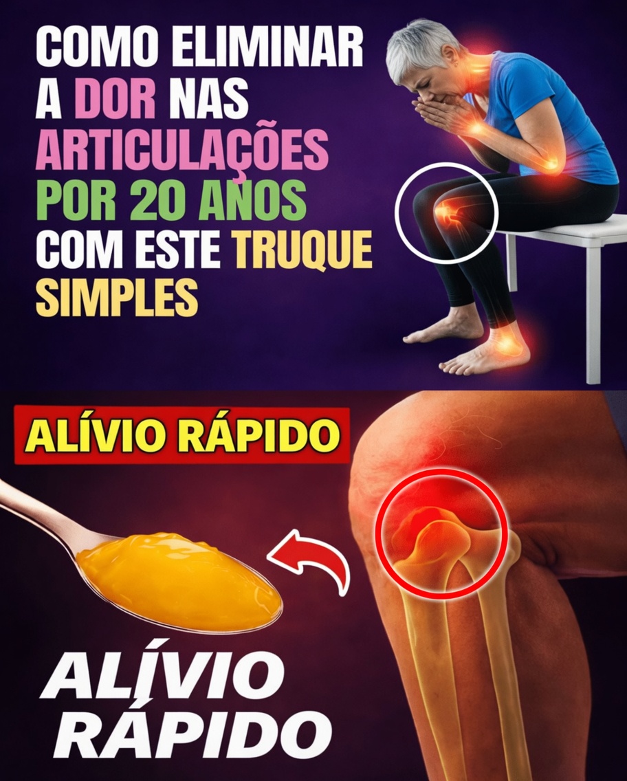 Descubra 20 Anos de Alívio para Dores nas Articulações com Este Truque Simples!