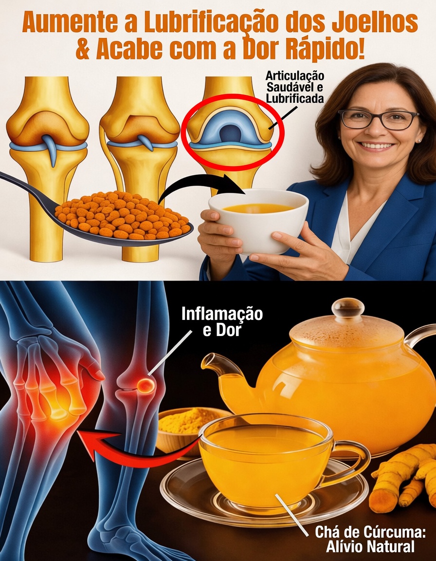 1 Xícara por Dia Acaba com a Dor nas Articulações | Reduza a Inflamação Naturalmente