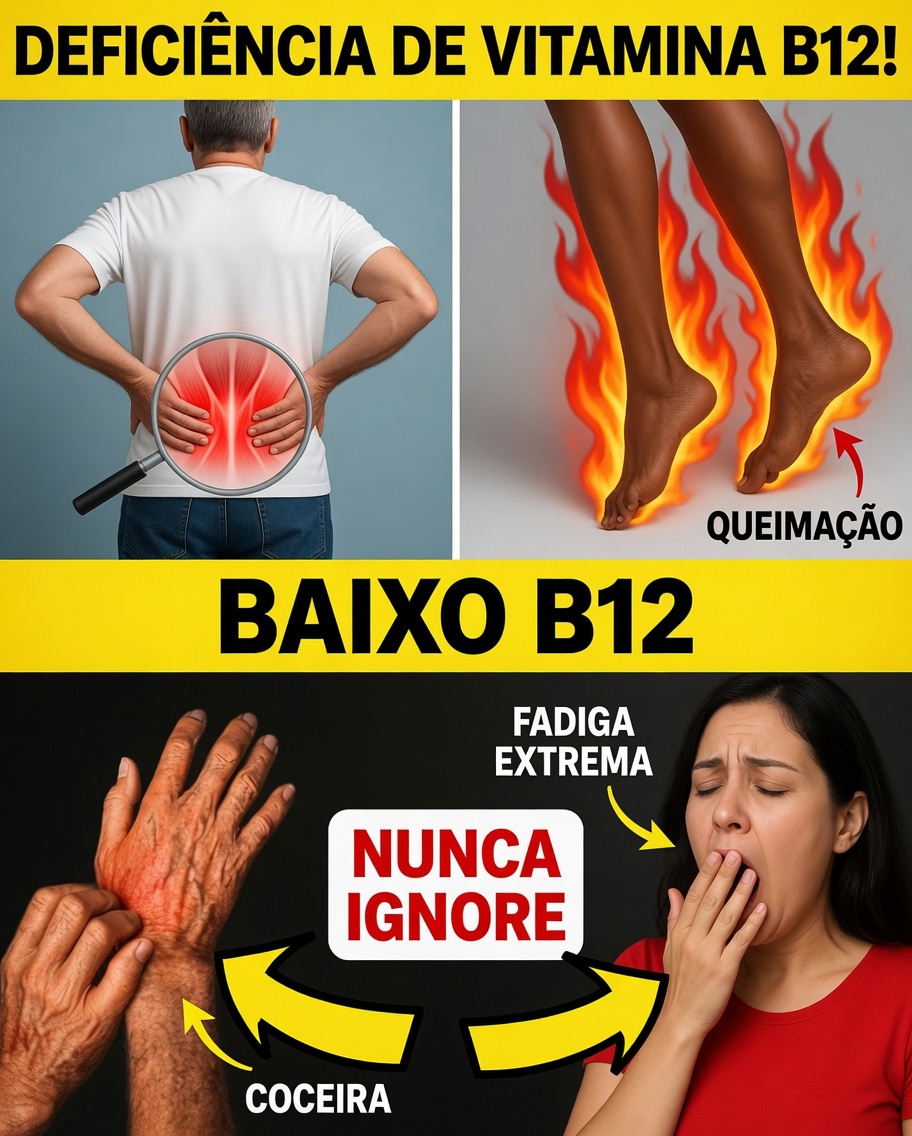 8 Sinais Estranhos de que Seu Corpo Pode Estar Implorando por Mais Vitamina B12