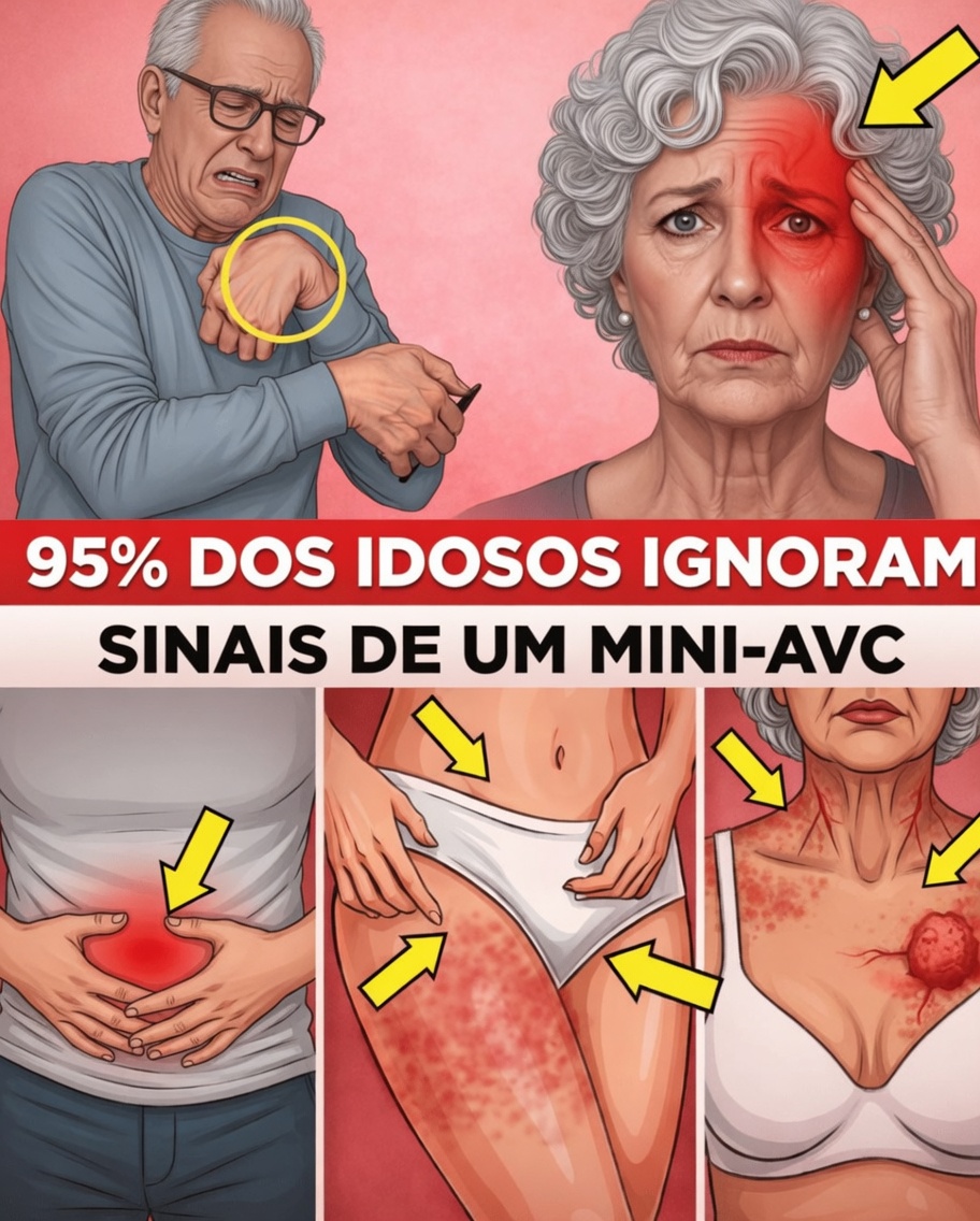 Mais de 60? Aqui estão 10 sintomas silenciosos de mini-AVC que a maioria das pessoas ignora (especialmente o nº 4)