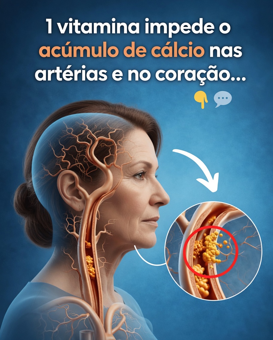 1 Vitamina Impede o Acúmulo de Cálcio nas Artérias e no Coração