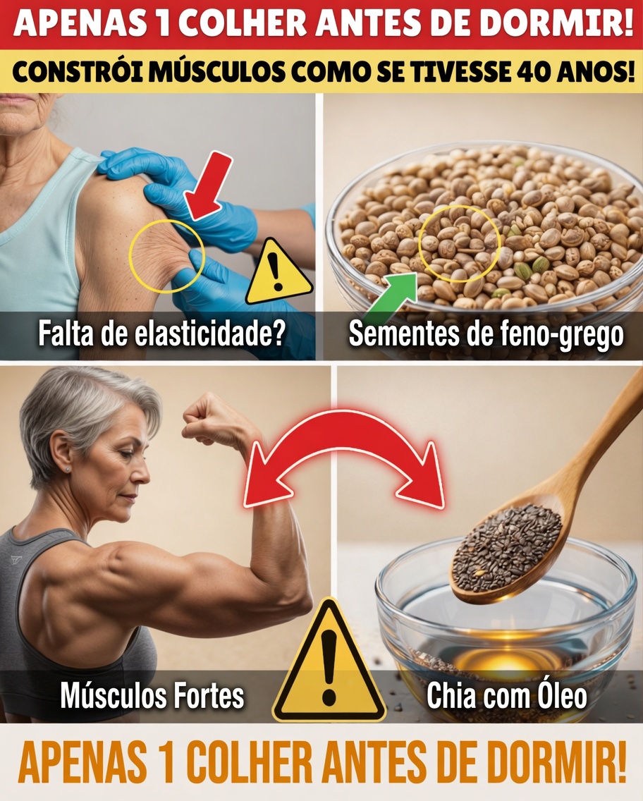 Ganhe Massa Muscular Depois dos 70: ESTA SEMENTE Funciona Melhor do que Ovos! 6 Potências Comprovadas