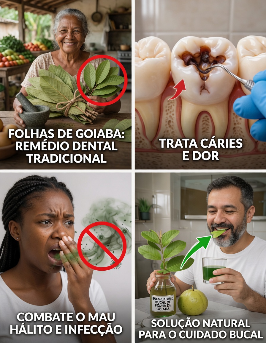 Descubra 3 hábitos simples com folhas de goiaba para ajudar a manter a boca mais limpa e os dentes mais saudáveis naturalmente