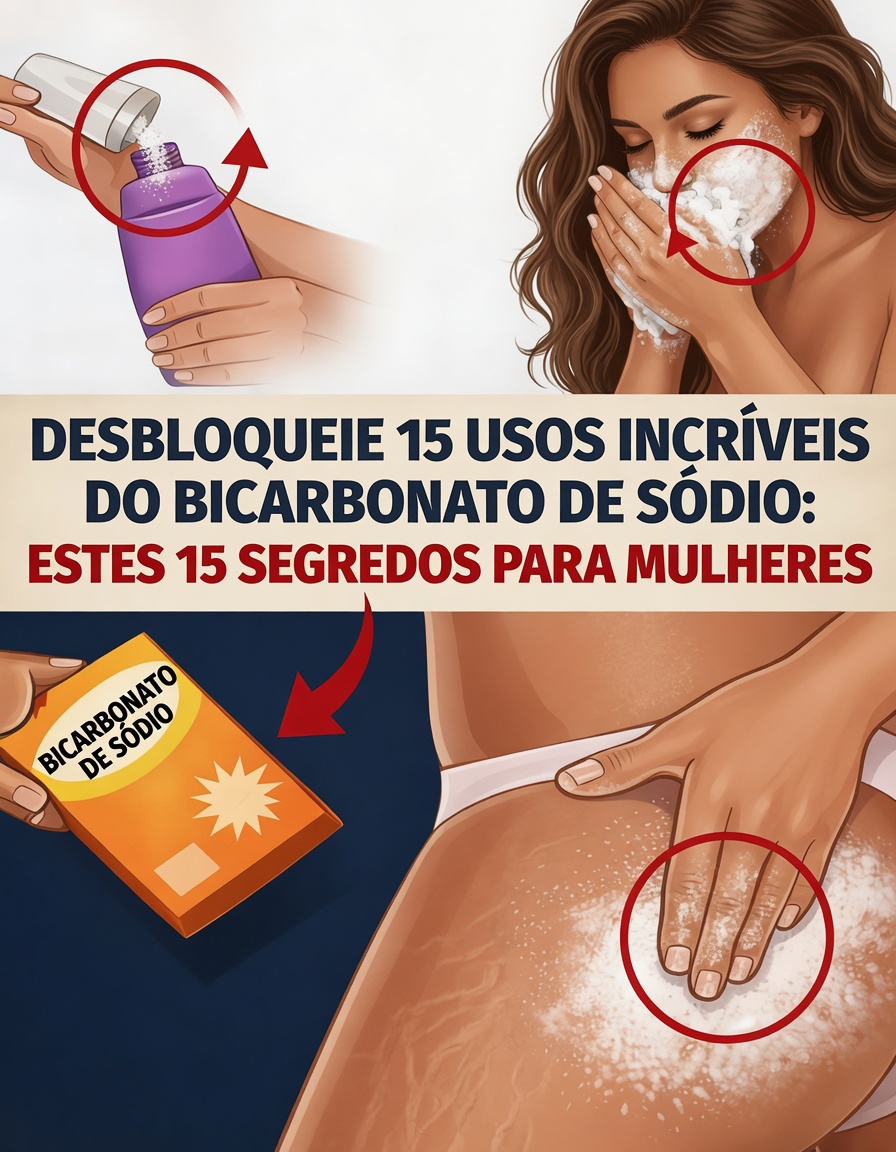 15 Truques Brilhantes com Bicarbonato de Sódio que Toda Mulher Deveria Conhecer