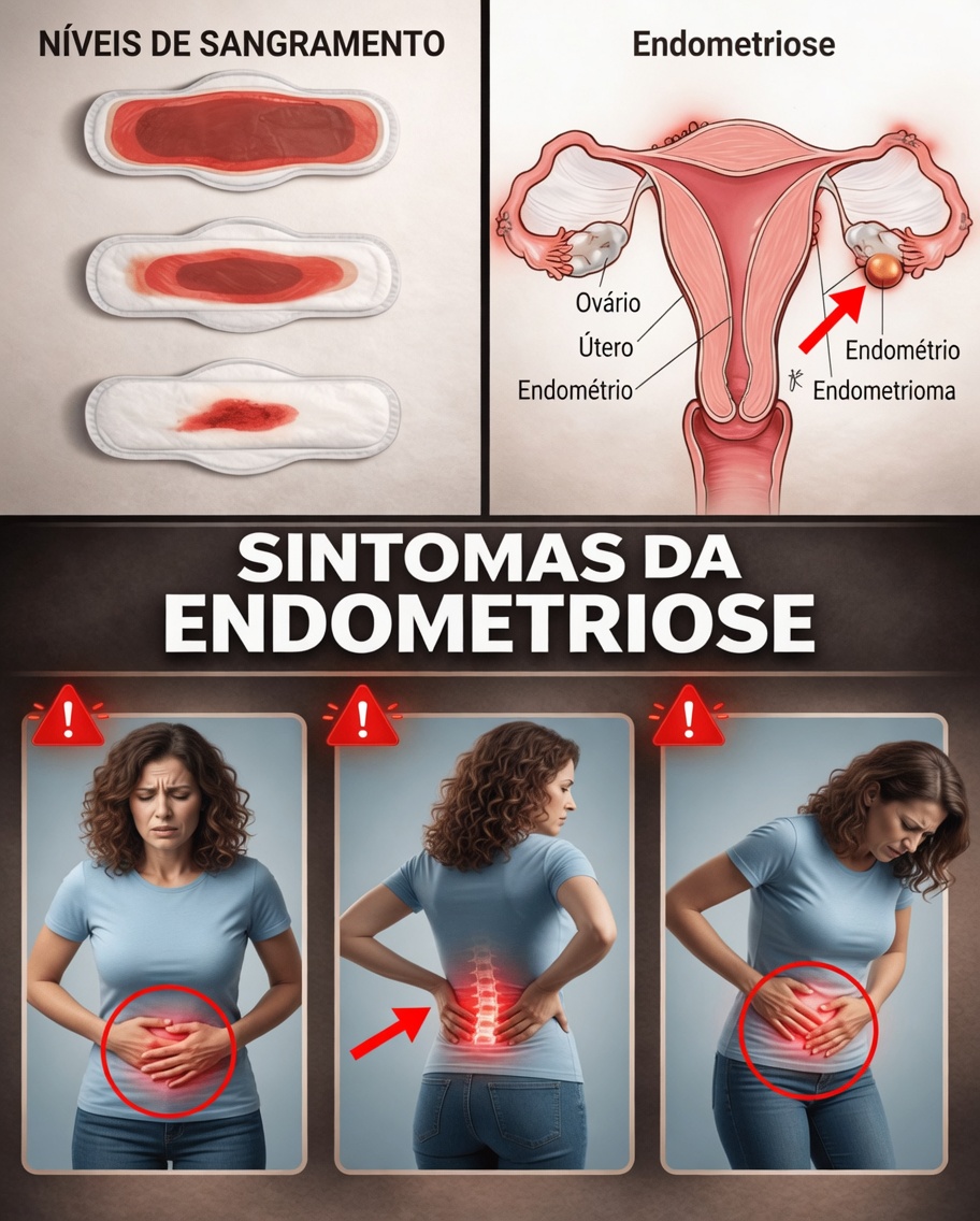 Você está ignorando estes 13 sinais de alerta diários da endometriose?