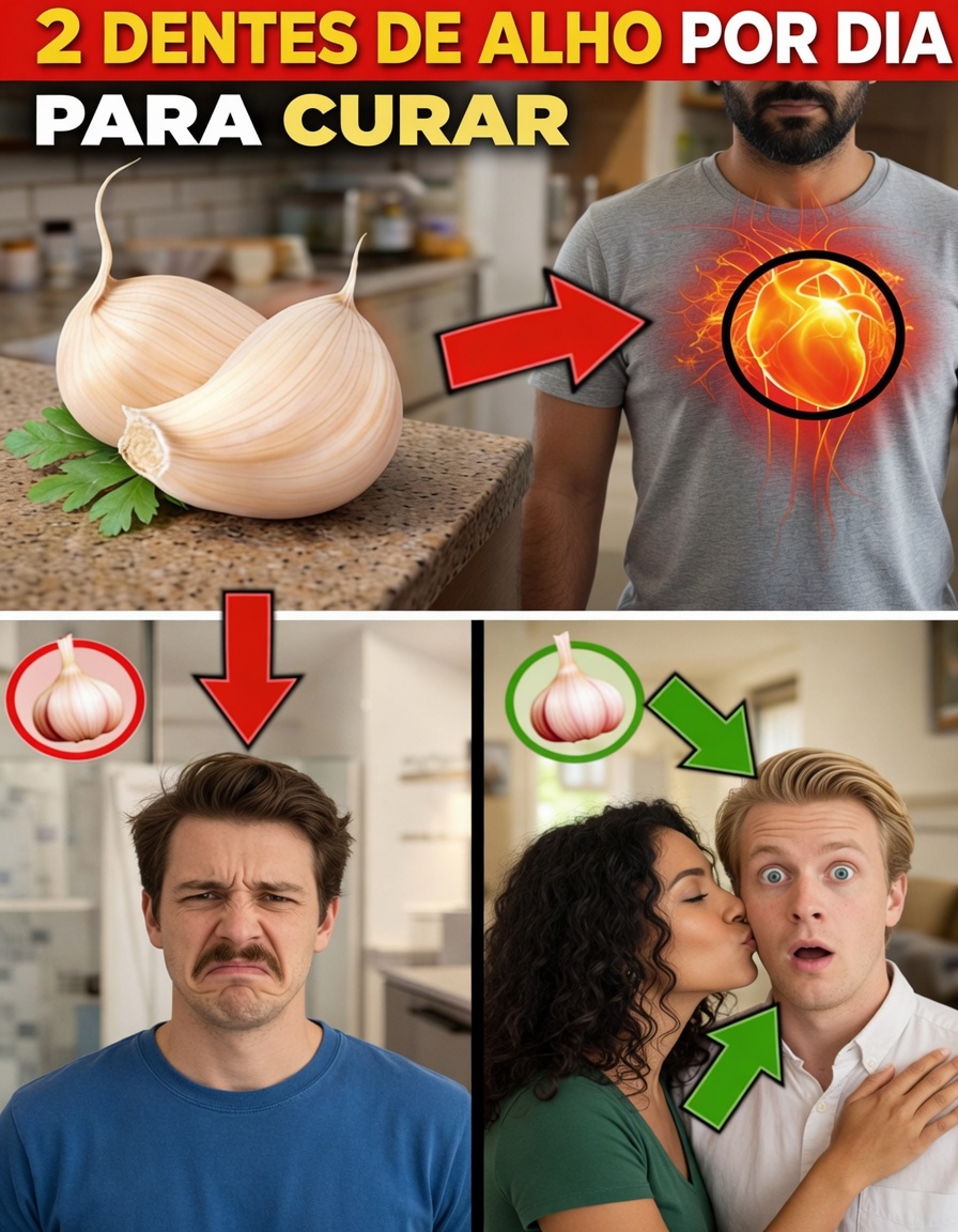 O que acontece com o seu corpo quando você come 2 dentes de alho por dia: explorando os possíveis efeitos
