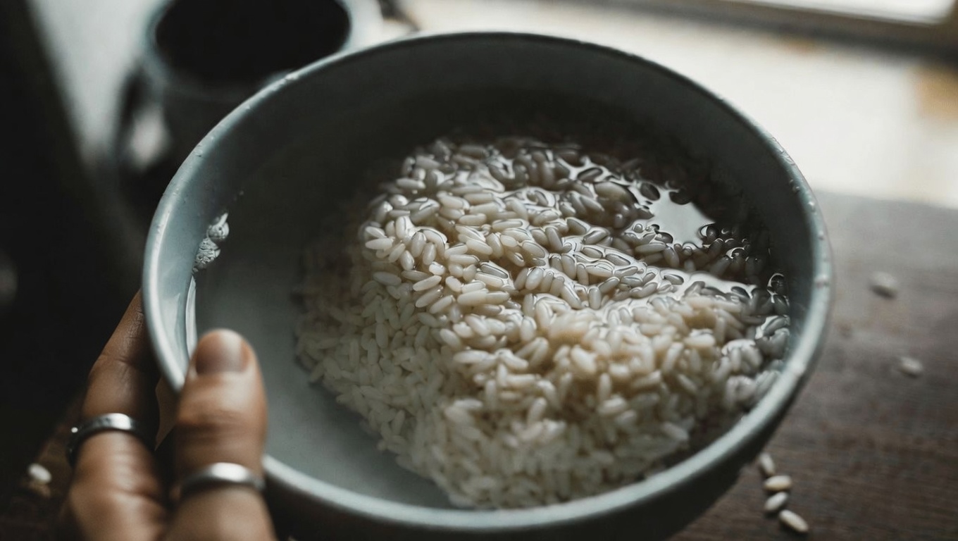 Descubra Como Usar a Água de Arroz da Sua Cozinha em Rotinas de Cuidados com o Cabelo e a Pele