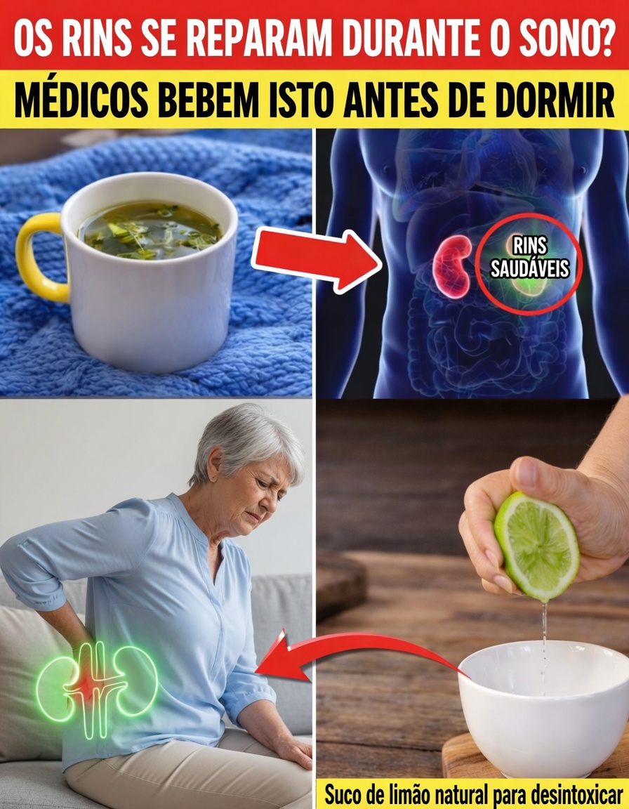 Descubra 4 bebidas relaxantes para tomar antes de dormir que podem apoiar suavemente a função renal e ajudar a controlar os níveis de creatinina de forma natural
