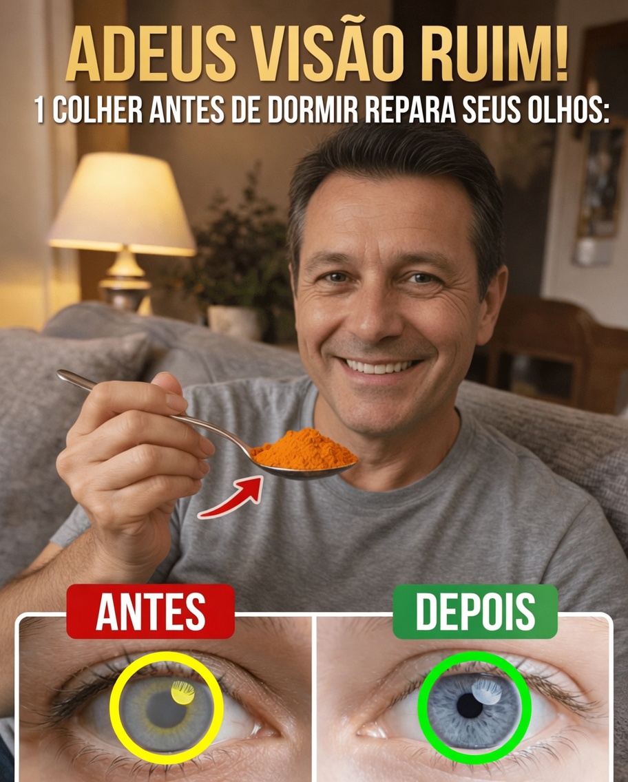 Descubra por que muitos idosos escolhem uma simples colherada antes de dormir para conforto ocular e apoio ao bem-estar