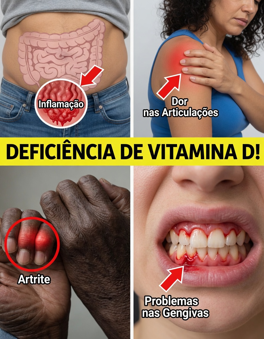 8 Sinais Surpreendentes que Podem Indicar Baixos Níveis de Vitamina D em Idosos