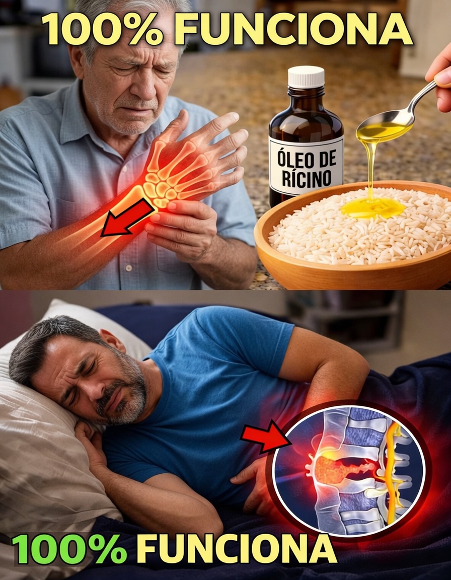 Descubra a prática tradicional: 2 gotas de óleo de rícino no mel cru para apoio ao bem-estar em mulheres com mais de 65 anos