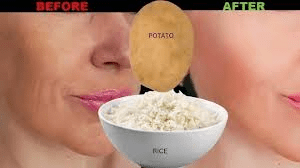 Por que muitos estão experimentando este creme caseiro de batata e arroz na rotina noturna em busca de um possível brilho na pele