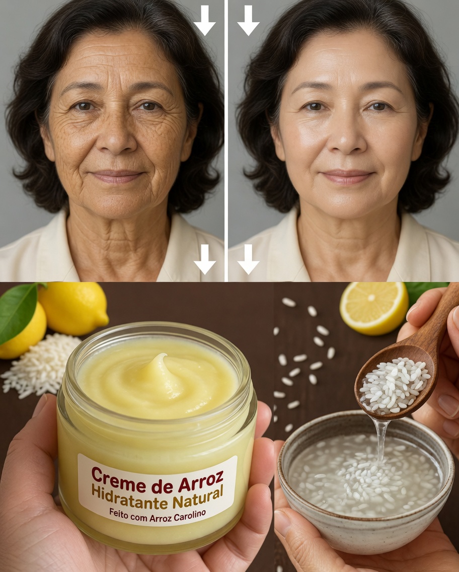 Por que muitos estão experimentando este creme caseiro de batata e arroz na rotina noturna em busca de um possível brilho na pele