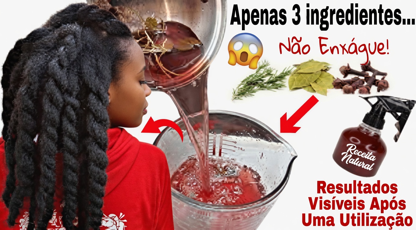 Cravos-da-índia, alecrim e gengibre: o tônico simples de crescimento capilar com 3 ingredientes que está chocando as pessoas (melhor que a babosa?)