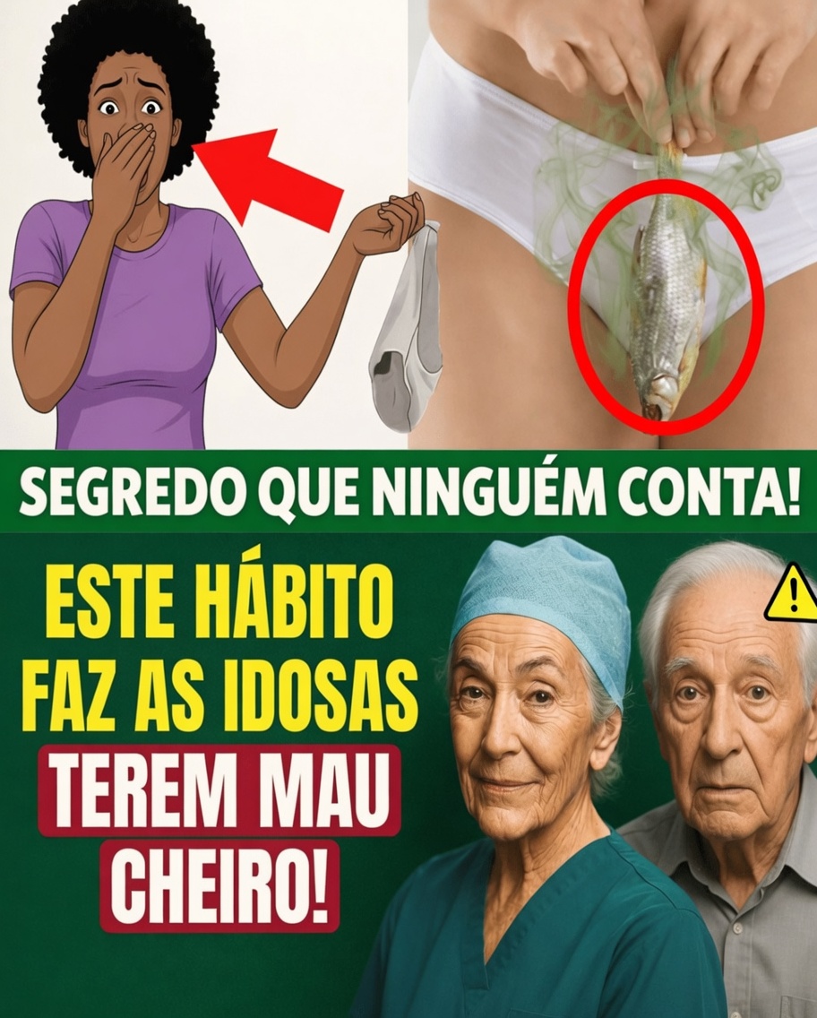 Quais são os 5 hábitos de higiene que ginecologistas sugerem evitar após os 60 anos para ajudar com alterações no odor íntimo?