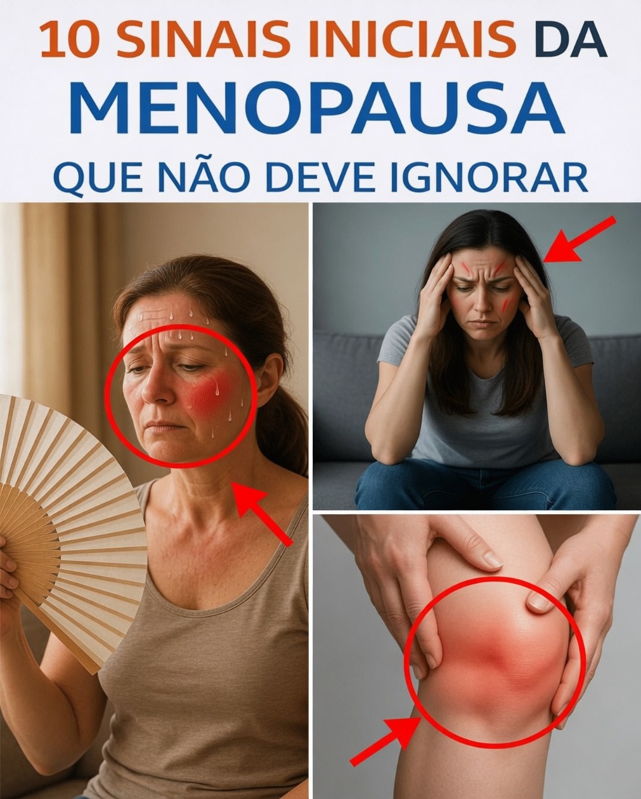 Você está vivenciando estes 10 sinais iniciais da menopausa? Descubra o que observar e estratégias de gerenciamento