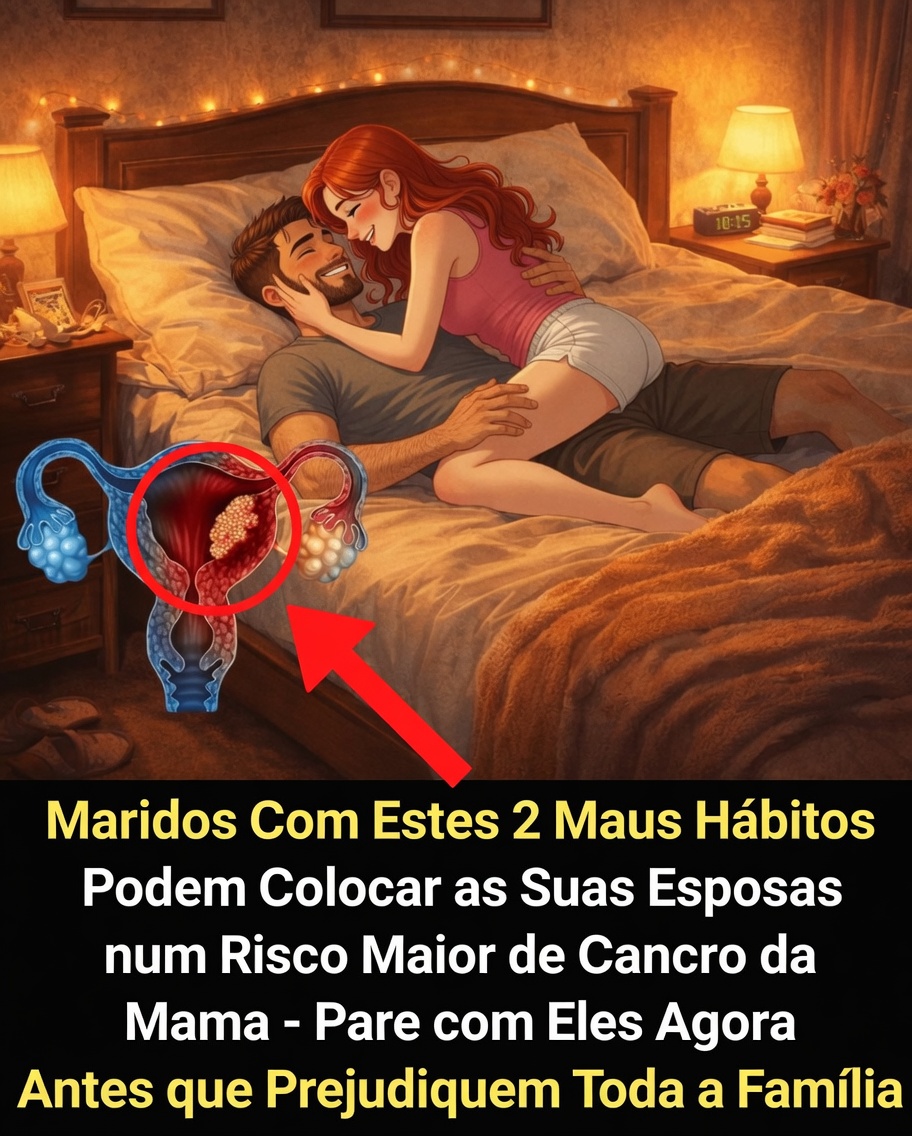 Maridos com estes 2 maus hábitos podem colocar as esposas em maior risco de cancro da mama – parem-nos agora antes que prejudiquem toda a família