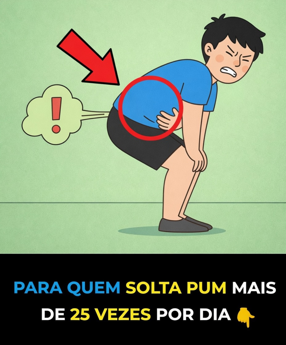 Tenha cuidado se você está peidando mais de 25 vezes por dia — pode ser um sinal de que seu corpo está tentando alertar você