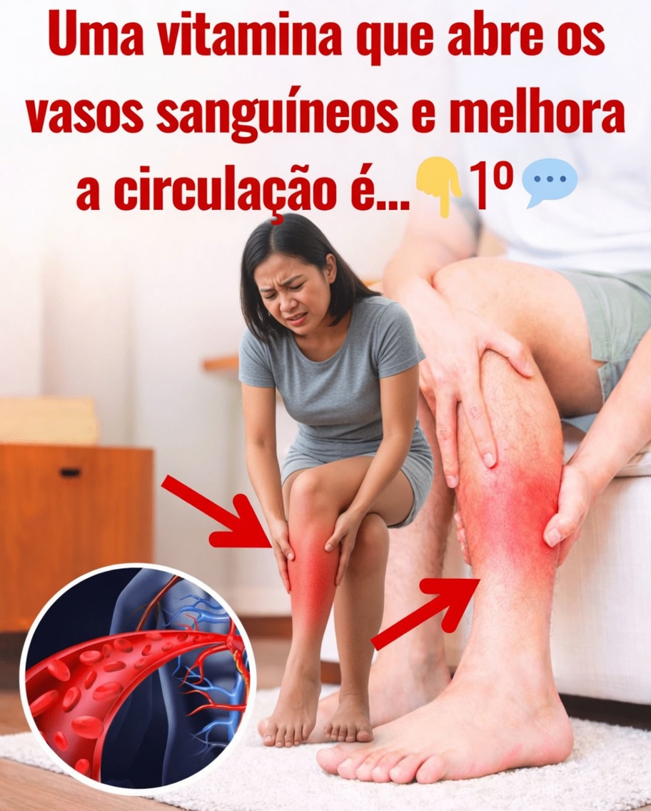Uma vitamina que dilata os vasos sanguíneos e melhora a circulação