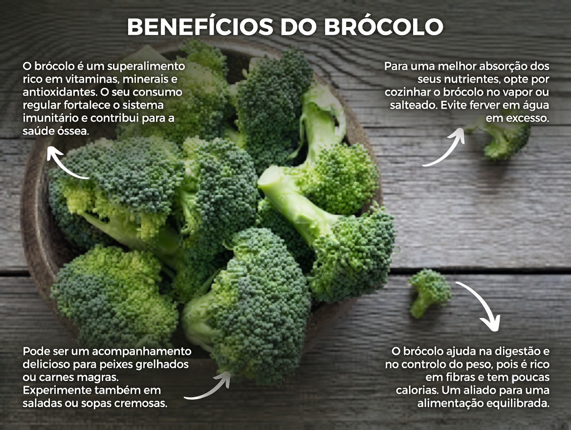 Médicos revelam que o brócolis verde causa…veja mais