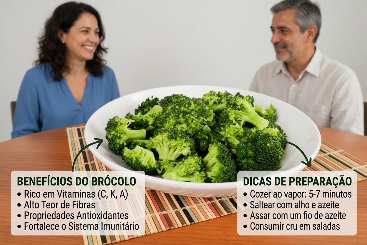 Médicos revelam que o brócolis verde causa…veja mais