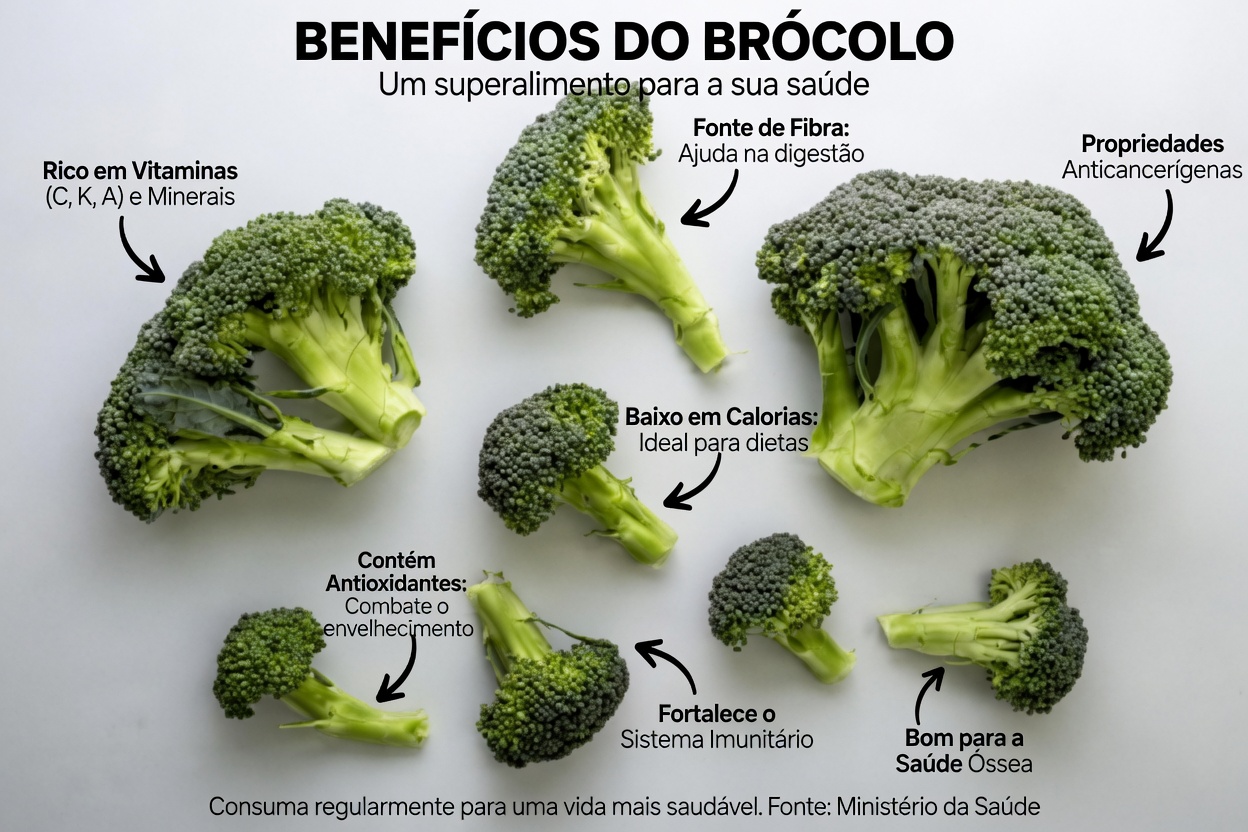 Médicos revelam que o brócolis verde causa…veja mais