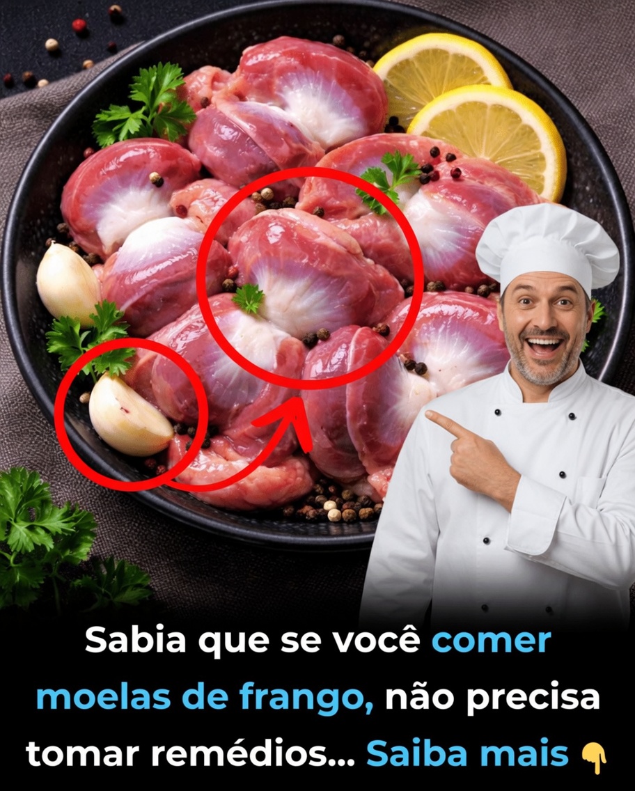 Você sabia? Moelas de frango são uma potência nutricional que vale a pena experimentar
