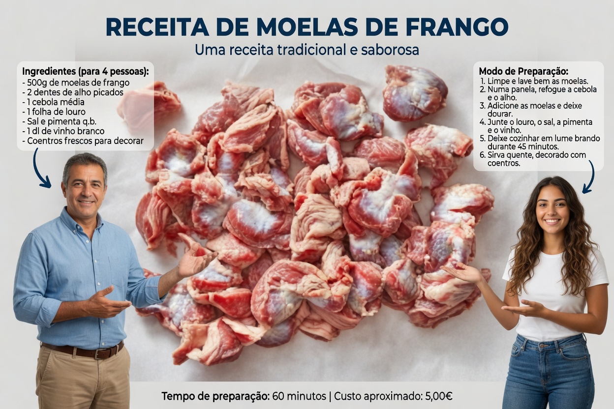 Você sabia? Moelas de frango são uma potência nutricional que vale a pena experimentar