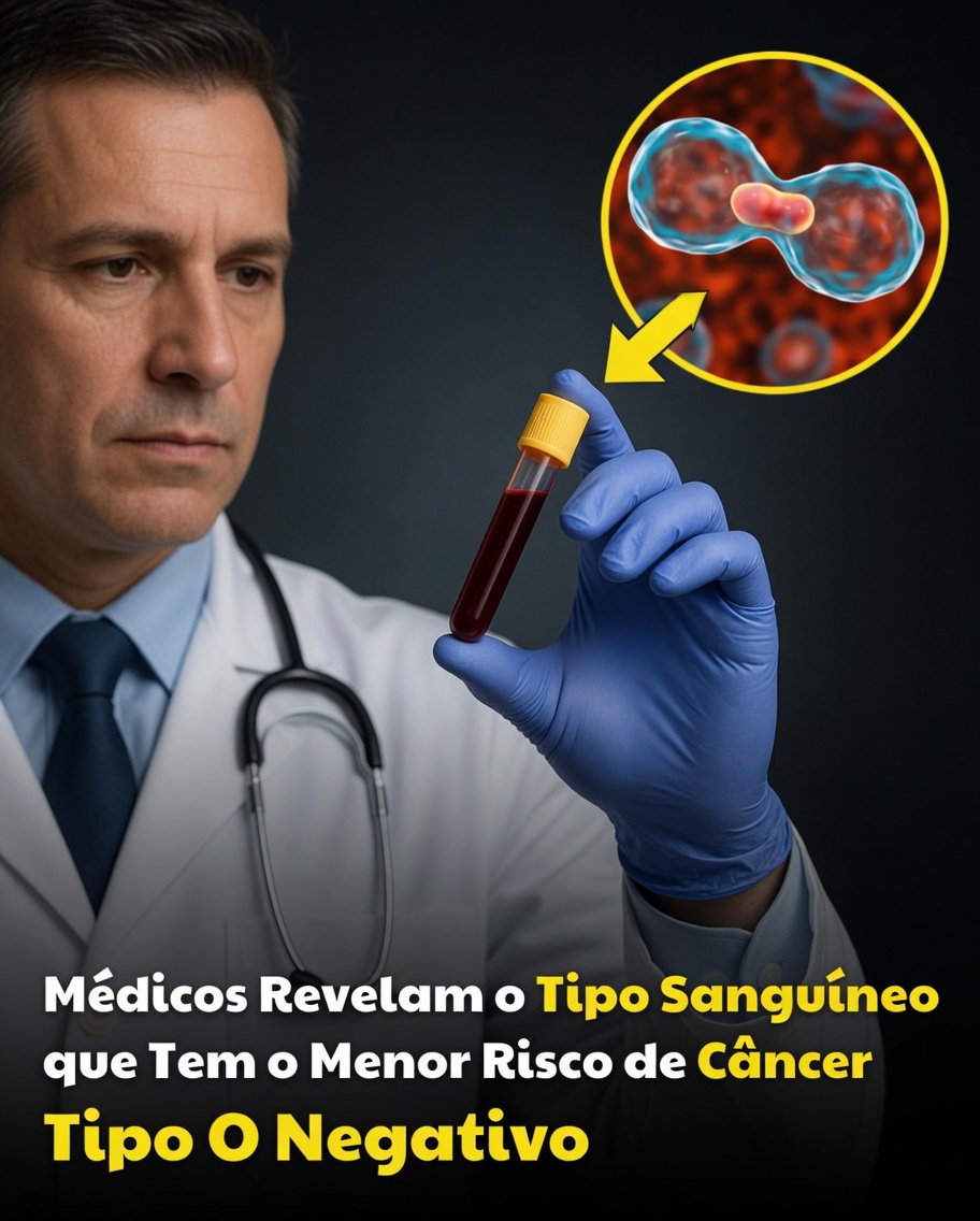 Médicos revelam: o tipo sanguíneo O parece estar associado ao menor risco geral de câncer em vários estudos