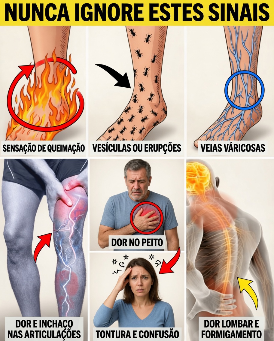 Seus pés estão gritando por socorro: 8 sinais silenciosos de danos nos nervos que você não pode ignorar depois dos 50