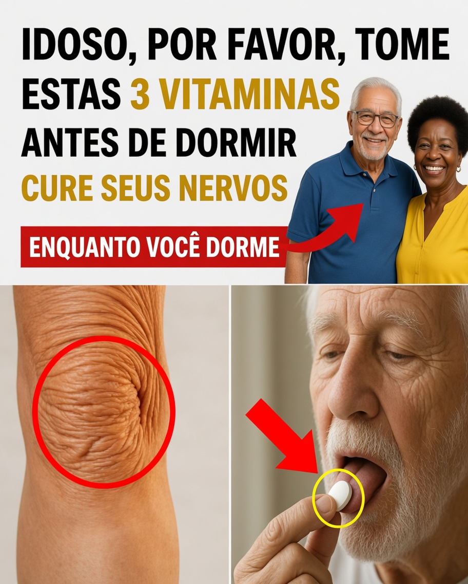 3 Vitaminas Simples Para Tomar Antes de Dormir Que Podem Ajudar a Apoiar a Força e a Mobilidade das Pernas Após os 60 Anos