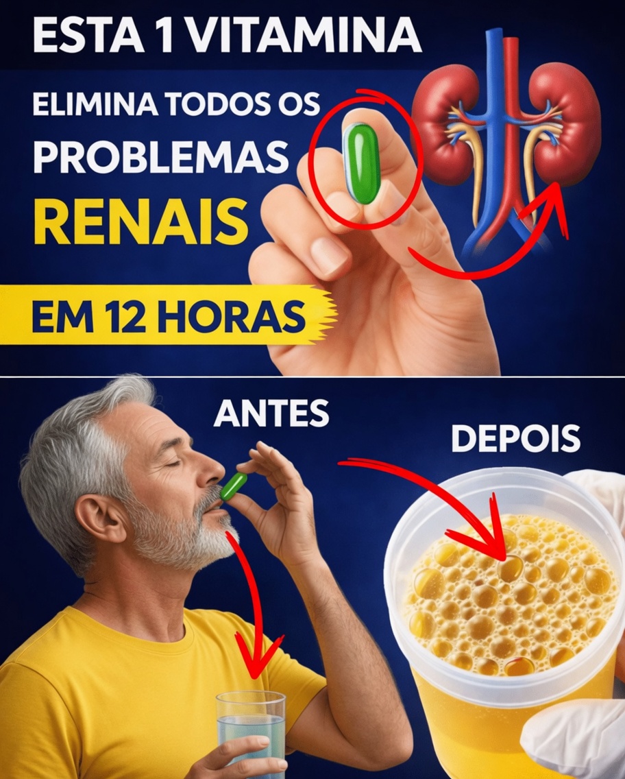 Top 3 Vitaminas Que Podem Ajudar a Reduzir a Proteinúria e Apoiar a Saúde Renal