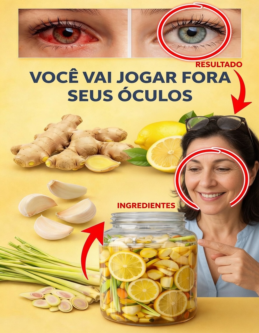 Descubra por que uma bebida simples de gengibre, limão e alho está ganhando popularidade como suporte para a saúde ocular