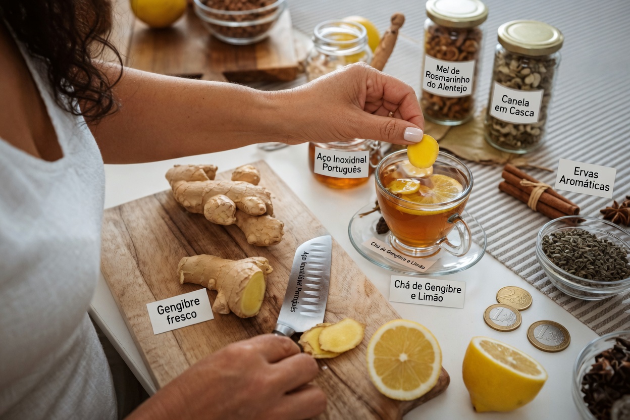 Descubra por que uma bebida simples de gengibre, limão e alho está ganhando popularidade como suporte para a saúde ocular
