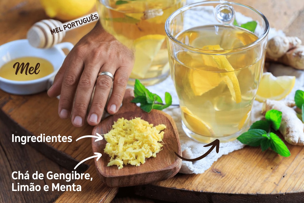 Descubra por que uma bebida simples de gengibre, limão e alho está ganhando popularidade como suporte para a saúde ocular