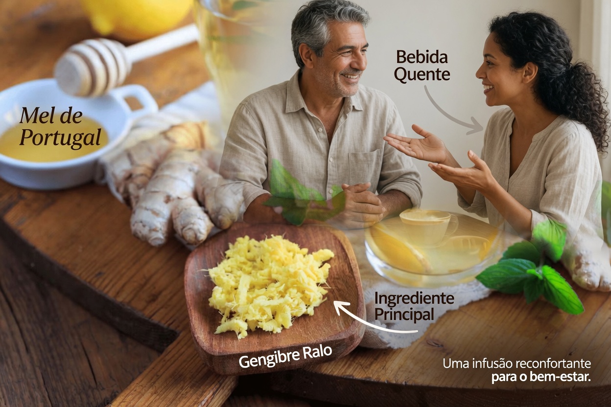 Descubra por que uma bebida simples de gengibre, limão e alho está ganhando popularidade como suporte para a saúde ocular