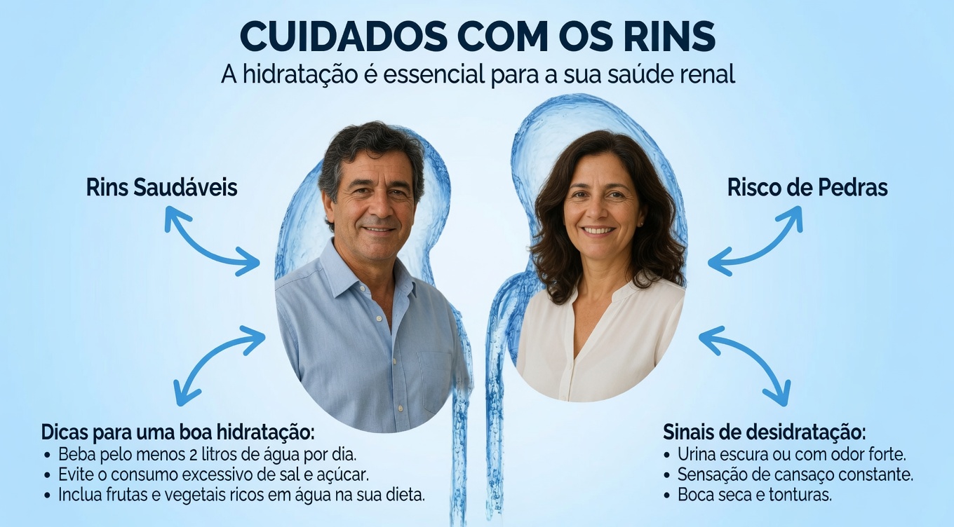 Como os hábitos diários podem ajudar a cuidar da saúde dos seus rins? Conheça estas 6 dicas simples