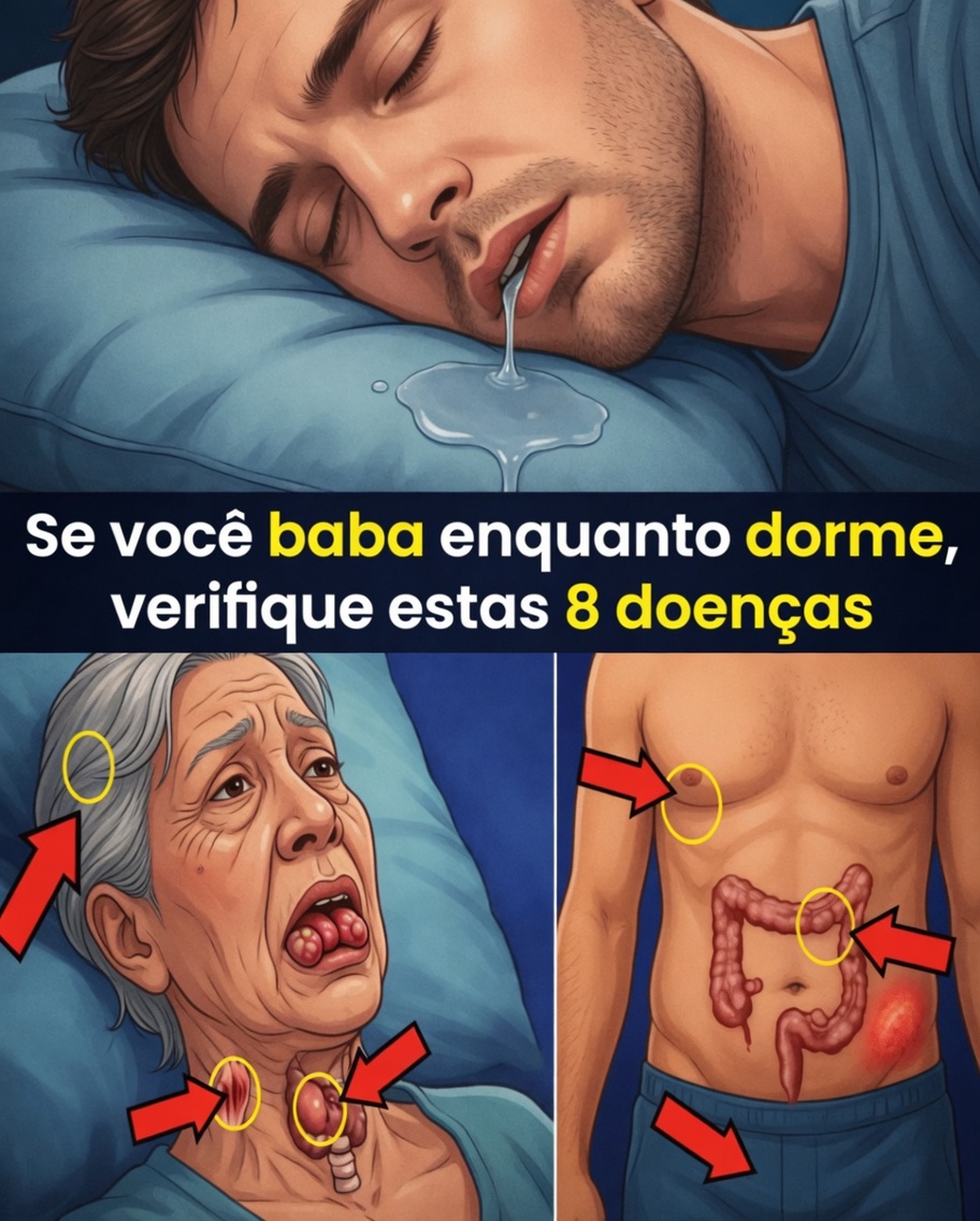 Descubra 8 condições comuns associadas à baba durante o sono que você deve investigar
