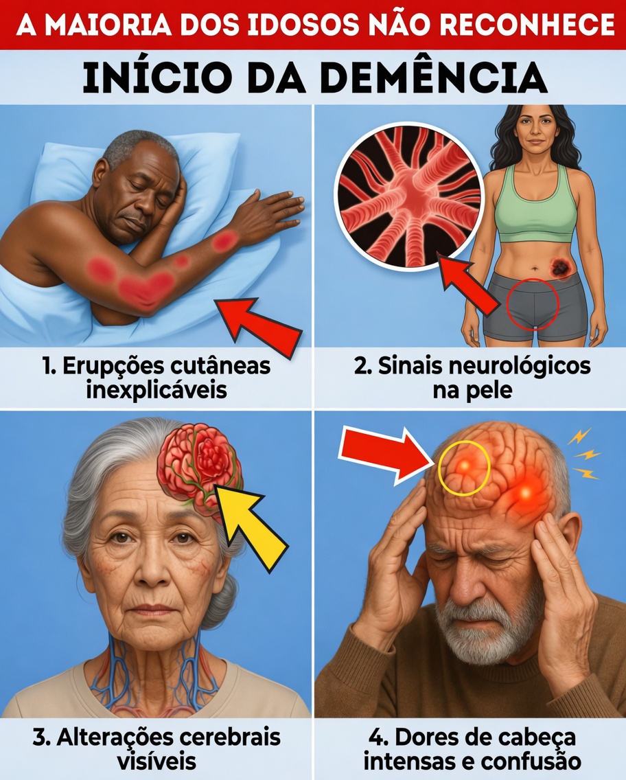 Mais de 60? Descubra os 8 sinais precoces de demência vascular que a maioria das pessoas ignora