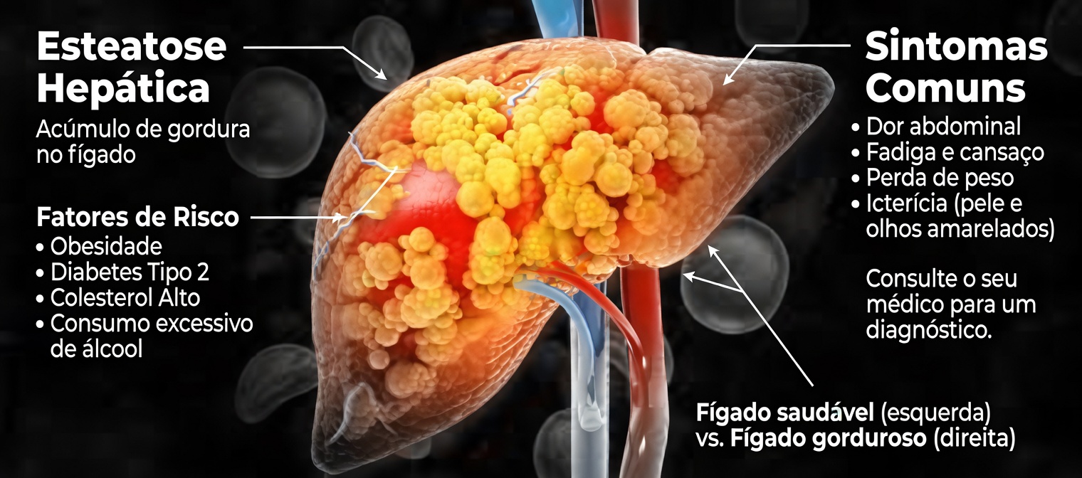 Qual é o sinal mais comum da doença hepática gordurosa? Reconhecendo a fadiga e outros indicadores iniciais