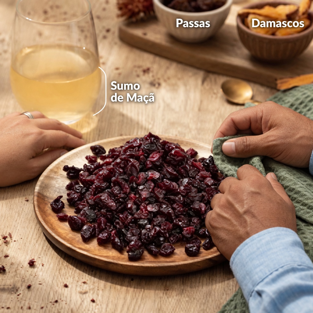 Top 5 frutas secas para apoiar naturalmente níveis mais baixos de creatinina e uma melhor TFG em idosos