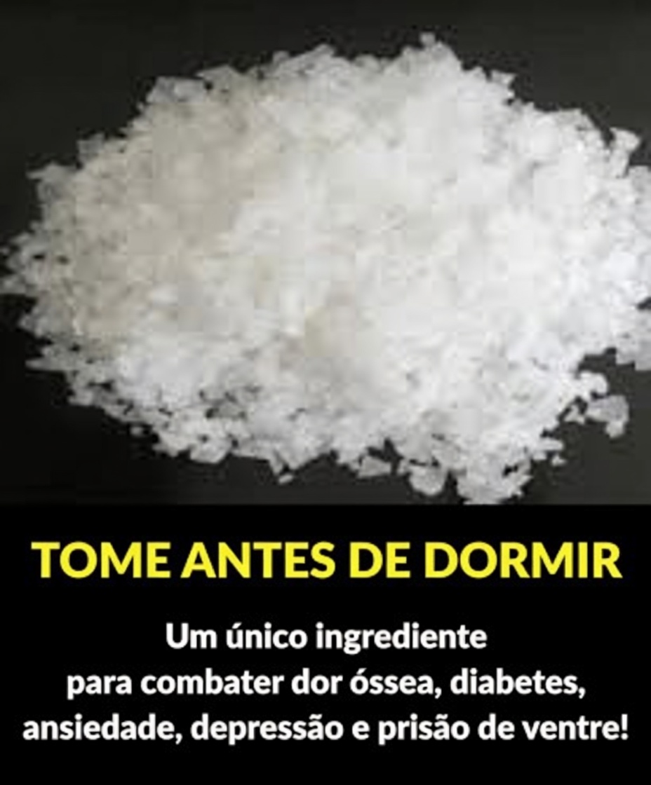 Tome antes de dormir: um ingrediente para combater a dor nos ossos, a diabetes, a ansiedade, a depressão e a constipação