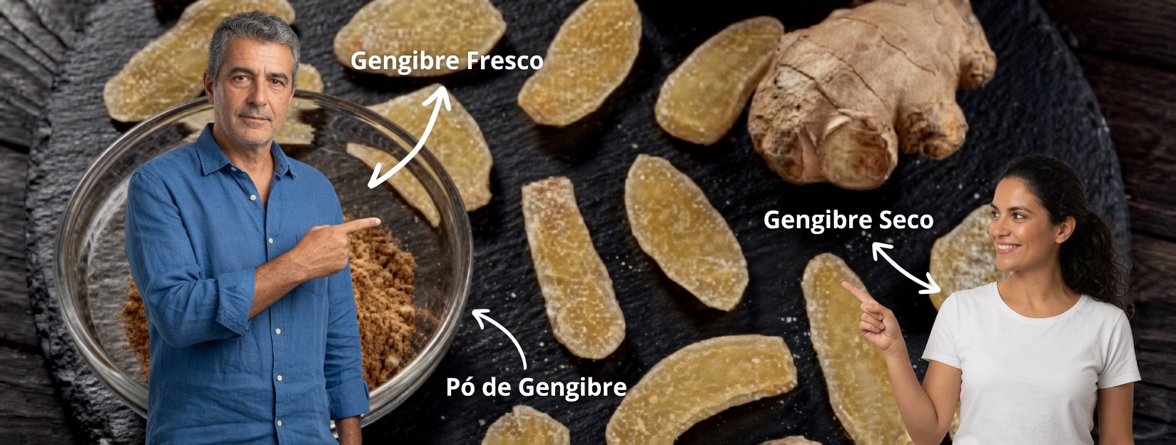 Gengibre é saudável para a maioria das pessoas — mas não para todas. Veja a lista de 4 condições + explicação do médico primeiro