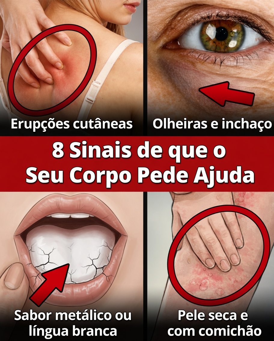8 Sinais de que o Seu Corpo Pode Estar Tentando Lhe Dizer Algo Importante