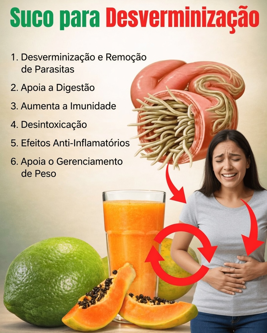 Smoothie de Sementes de Mamão para Desparasitação: Benefícios, Receita e Como Usar