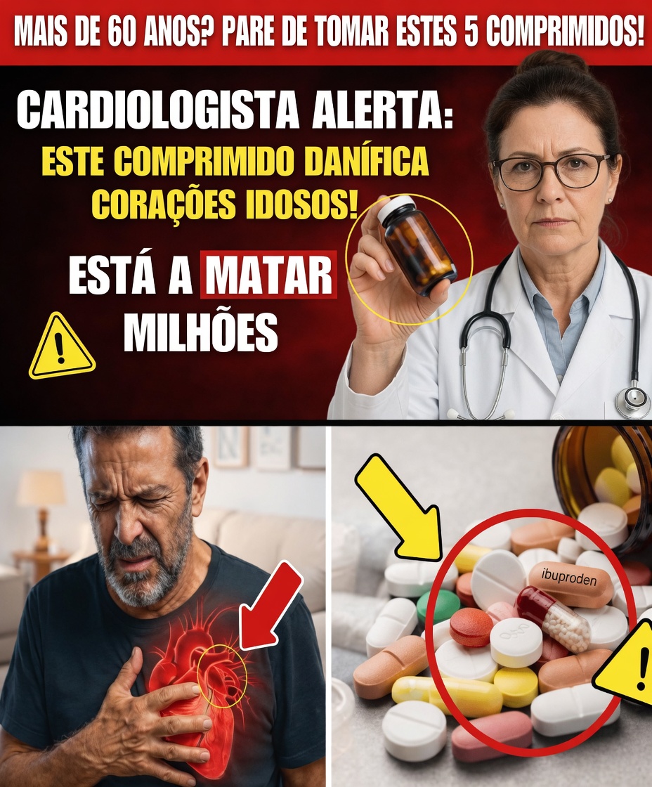 Cardiologista alerta: esta pílula pode estar prejudicando o coração de idosos — o que você precisa saber